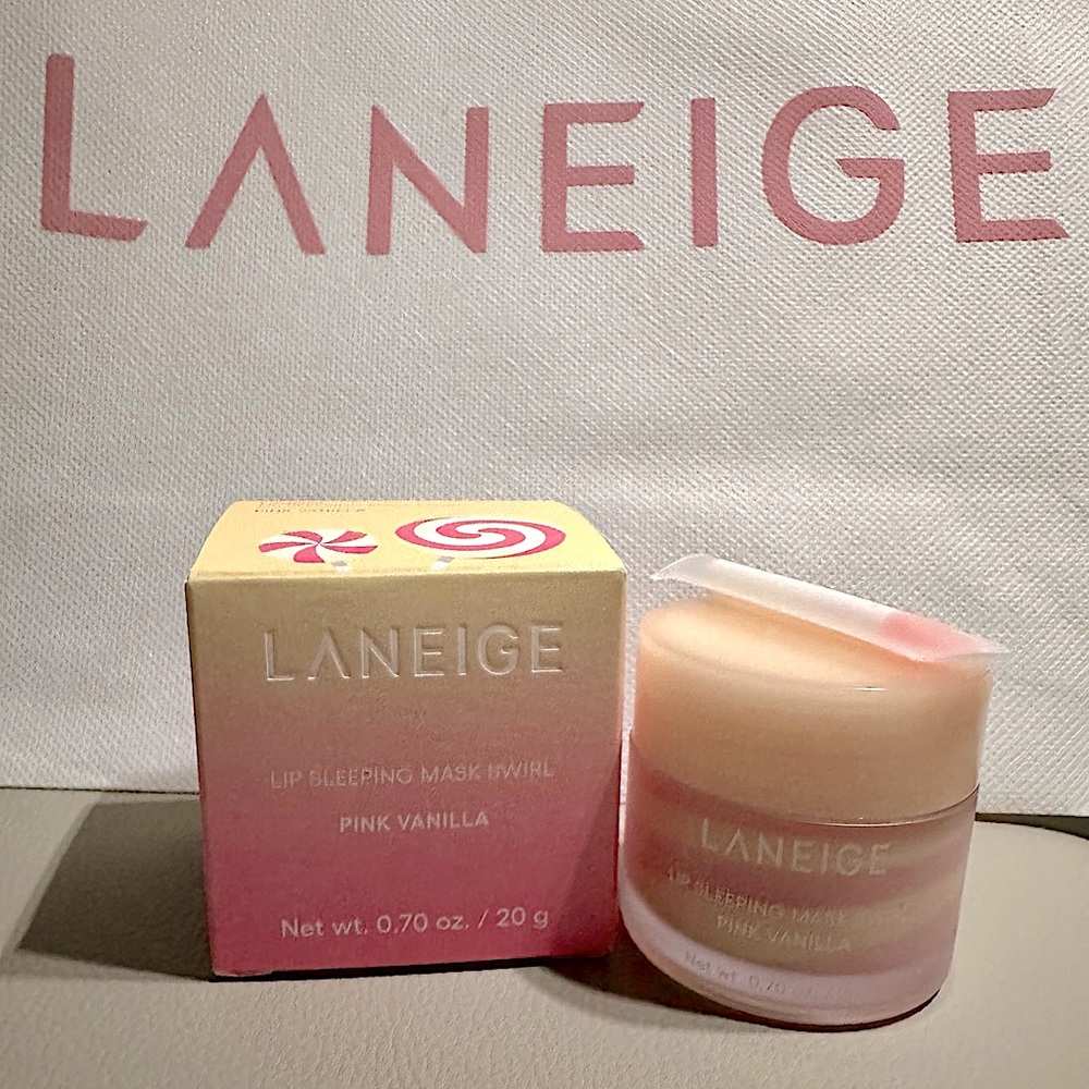 Laneige Lip Sleeping Mask Swirl in Pink Vanilla